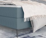 NEPO – Lit Coffre avec Tête de Lit et Surmatelas