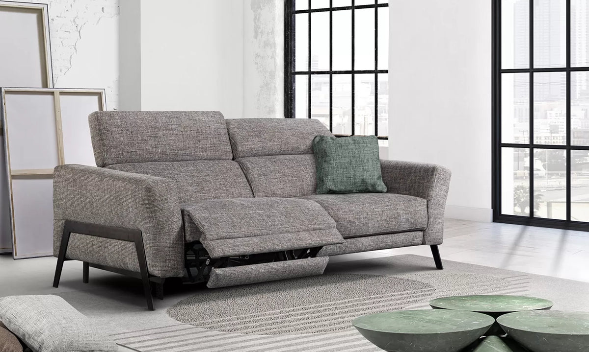 AKTA – Canapé modulable avec assise électrique – 214 x 105 cm
