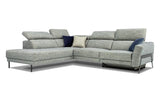 AKTA – Canapé modulable avec assise électrique – 214 x 105 cm