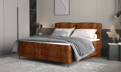 WAVE – Lit Électrique Box Spring avec Matelas à Ressorts