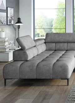 PLAZA XL – Canapé panoramique avec assise électrique – 385 x 216cm