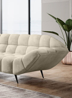 GAPPA – Canapé droit 3 places – 222 x 94cm