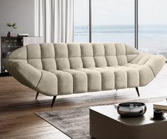 GAPPA – Canapé droit 3 places – 222 x 94cm