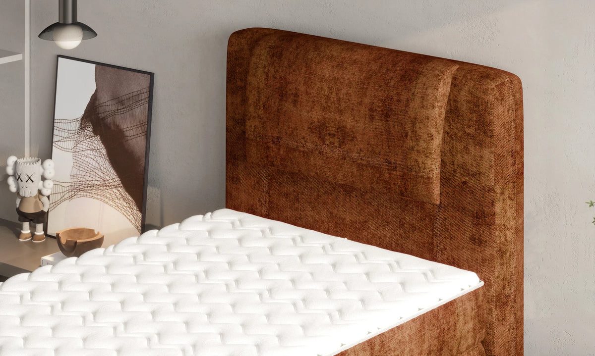 WAVE 100 – Lit Électrique Box Spring avec Matelas à Ressorts – 1 Personne