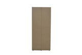 Armoire 2 portes avec miroir MARCO - 80 cm
