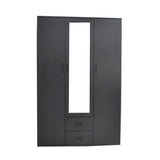 Armoire 3 portes avec miroir MARCO - 120 cm