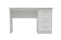 Bureau MATIS 3 tiroirs en MDF - Bureau droit 121 x 60 cm