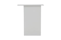 Bureau MILO 1 tiroir 1 porte en MDF - Bureau droit 121 x 60 cm