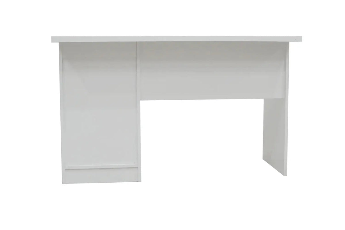 Bureau MILO 1 tiroir 1 porte en MDF - Bureau droit 121 x 60 cm