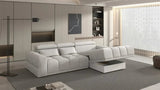 PANAMA S – Canapé d'angle convertible électrique avec coffre de rangement – 290 x 188 cm