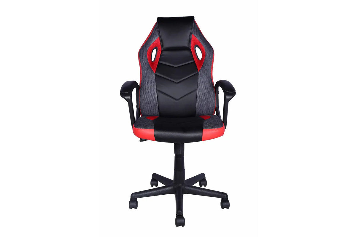 Chaise Gaming TYGER en Similicuir (PU) - Chaise de jeu réglable 57,5 x 65 cm