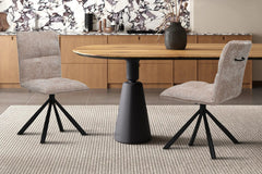Chaise Pivotante de Salle à Manger JYA - 91 x 45 cm