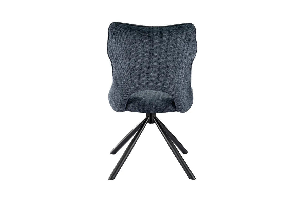 Chaise Pivotante de Salle à Manger MORY en Tissu - 48 x 59.5 cm