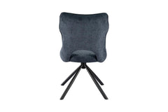Chaise Pivotante de Salle à Manger MORY en Tissu - 48 x 59.5 cm
