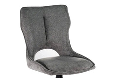 Chaise Pivotante de Salle à Manger MORY en Tissu - 48 x 59.5 cm