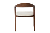 Chaise avec Accoudoirs CLARA en Bois de Frêne - 57 x 66.5 cm