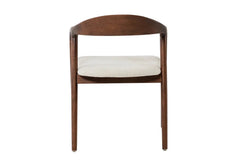 Chaise avec Accoudoirs CLARA en Bois de Frêne - 57 x 66.5 cm