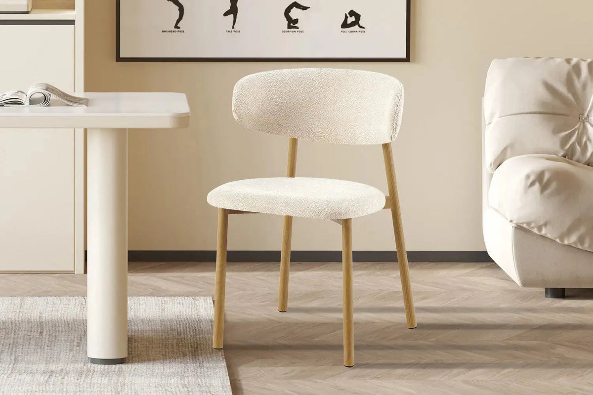 Chaise COCO – Naturel et Beige