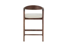 Chaise de Bar CLARA en Bois de Frêne - 55.5 x 57.5 cm