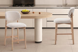 Chaise de Bar KAYA en Chêne Massif - 47 x 56.5 cm