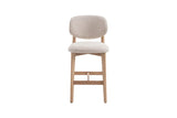 Chaise de Bar KAYA en Chêne Massif - 47 x 56.5 cm