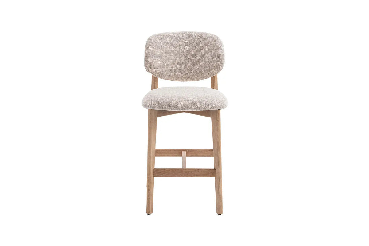 Chaise de Bar KAYA en Chêne Massif - 47 x 56.5 cm