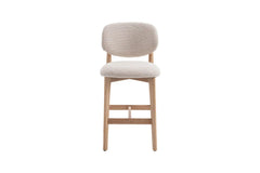 Chaise de Bar KAYA en Chêne Massif - 47 x 56.5 cm