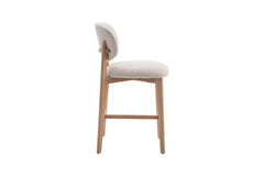 Chaise de Bar KAYA en Chêne Massif - 47 x 56.5 cm