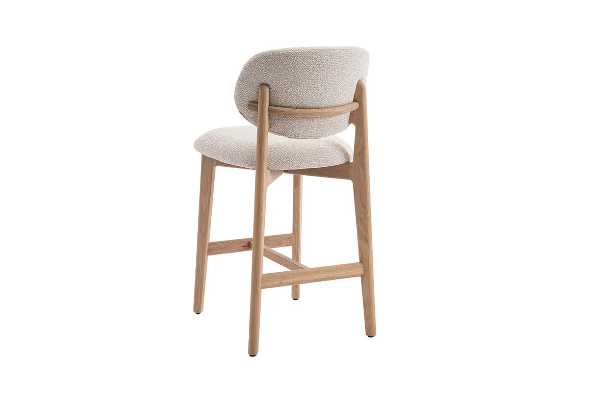 Chaise de Bar KAYA en Chêne Massif - 47 x 56.5 cm
