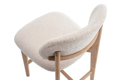 Chaise de Bar KAYA en Chêne Massif - 47 x 56.5 cm