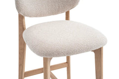 Chaise de Bar KAYA en Chêne Massif - 47 x 56.5 cm