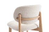 Chaise de Bar KAYA en Chêne Massif - 47 x 56.5 cm
