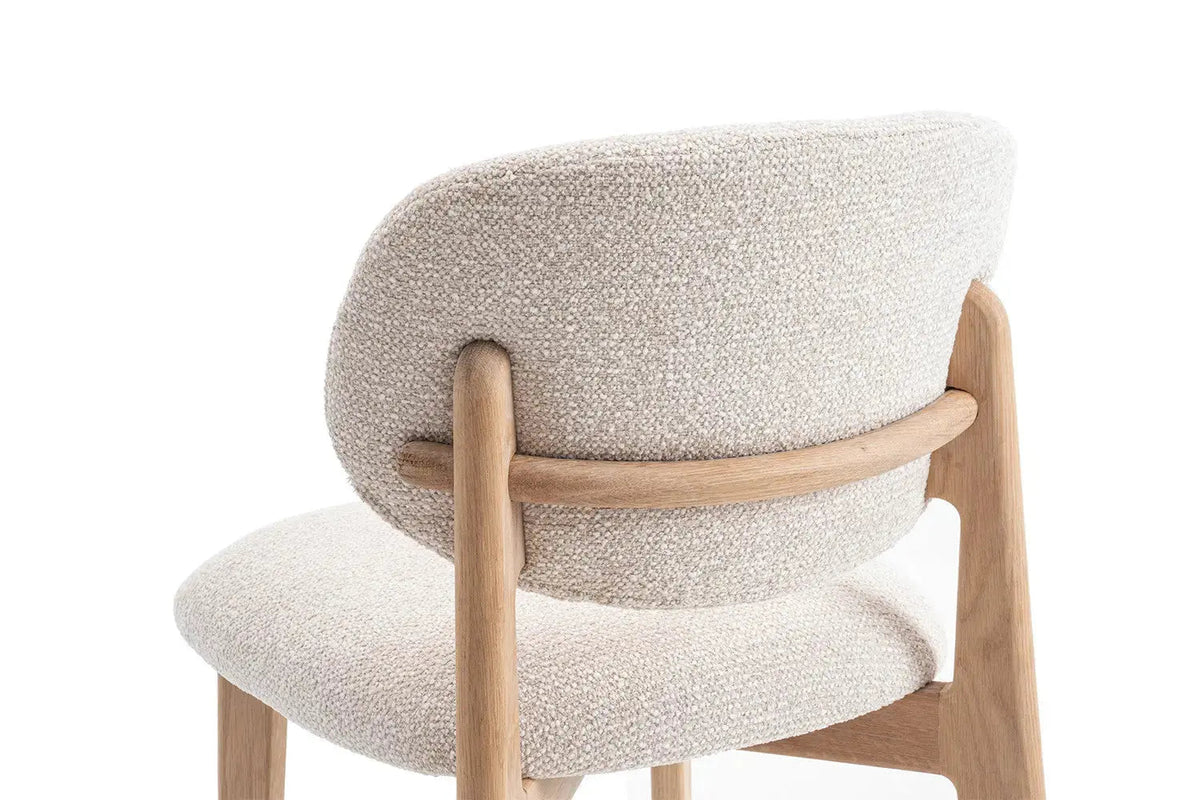 Chaise de Bar KAYA en Chêne Massif - 47 x 56.5 cm