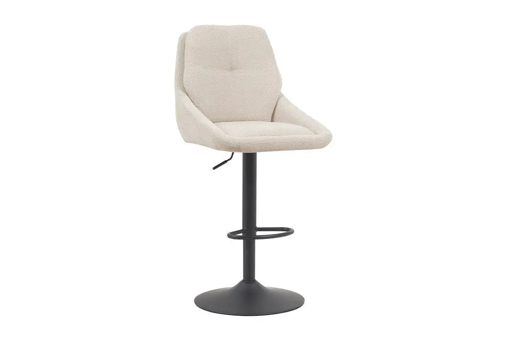 Chaise de Bar Pivotante SABA en Tissu - 50 x 60 cm