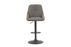 Chaise de Bar Pivotante SABA en Tissu - 50 x 60 cm