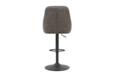 Chaise de Bar Pivotante SABA en Tissu - 50 x 60 cm