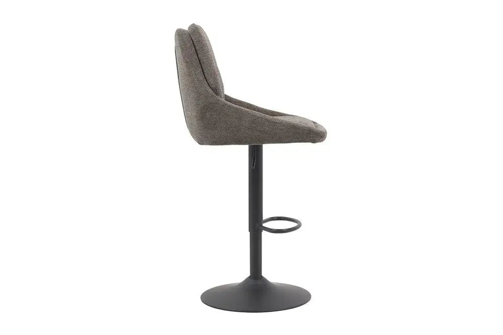 Chaise de Bar Pivotante SABA en Tissu - 50 x 60 cm