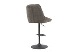 Chaise de Bar Pivotante SABA en Tissu - 50 x 60 cm