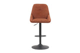 Chaise de Bar Pivotante SABA en Tissu - 50 x 60 cm