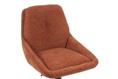 Chaise de Bar Pivotante SABA en Tissu - 50 x 60 cm