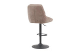 Chaise de Bar Pivotante SABA en Tissu - 50 x 60 cm