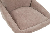 Chaise de Bar Pivotante SABA en Tissu - 50 x 60 cm