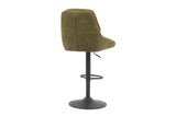 Chaise de Bar Pivotante SABA en Tissu - 50 x 60 cm