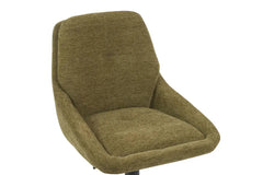 Chaise de Bar Pivotante SABA en Tissu - 50 x 60 cm