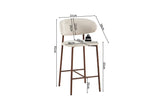 Chaise de Bar COYA - 51 x 50 cm