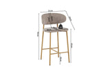 Chaise de Bar COYA - 51 x 50 cm