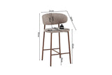 Chaise de Bar COYA - 51 x 50 cm