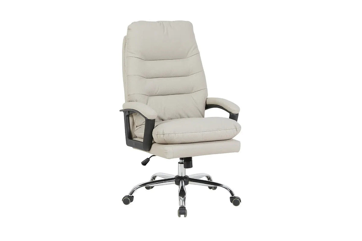 Chaise de Bureau DANIELA en Polyuréthane (PU) - Chaise de bureau réglable 46 x 53 cm