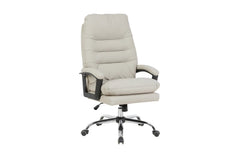 Chaise de Bureau DANIELA en Polyuréthane (PU) - Chaise de bureau réglable 46 x 53 cm