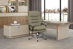 Chaise de Bureau DANIELA en Polyuréthane (PU) - Chaise de bureau réglable 46 x 53 cm